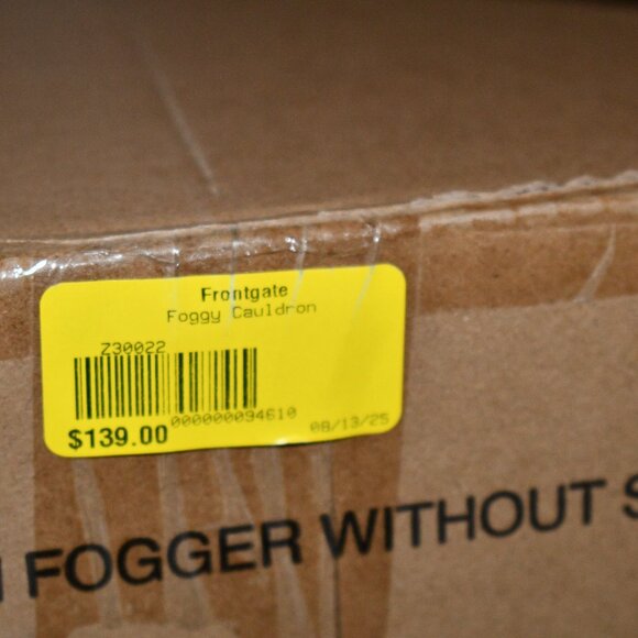 Grandinroad Foggy Halloween Cauldron #30022 NIB Details: Foggy Halloween Cauldro - Picture 7 of 7